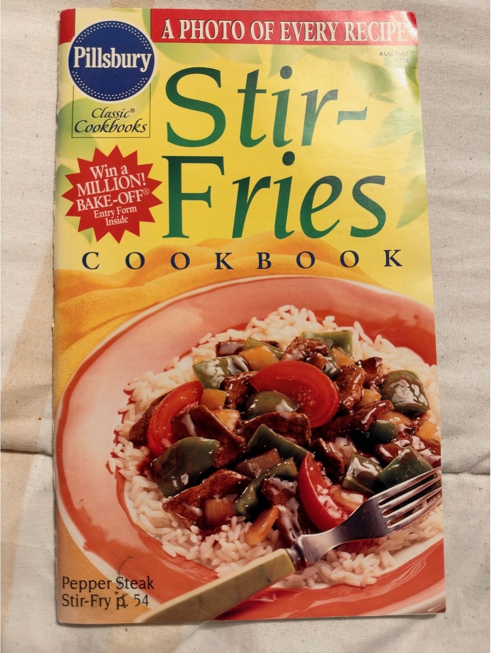Pillsbury Classic Cookbooks Stir-Fries Cookbook
